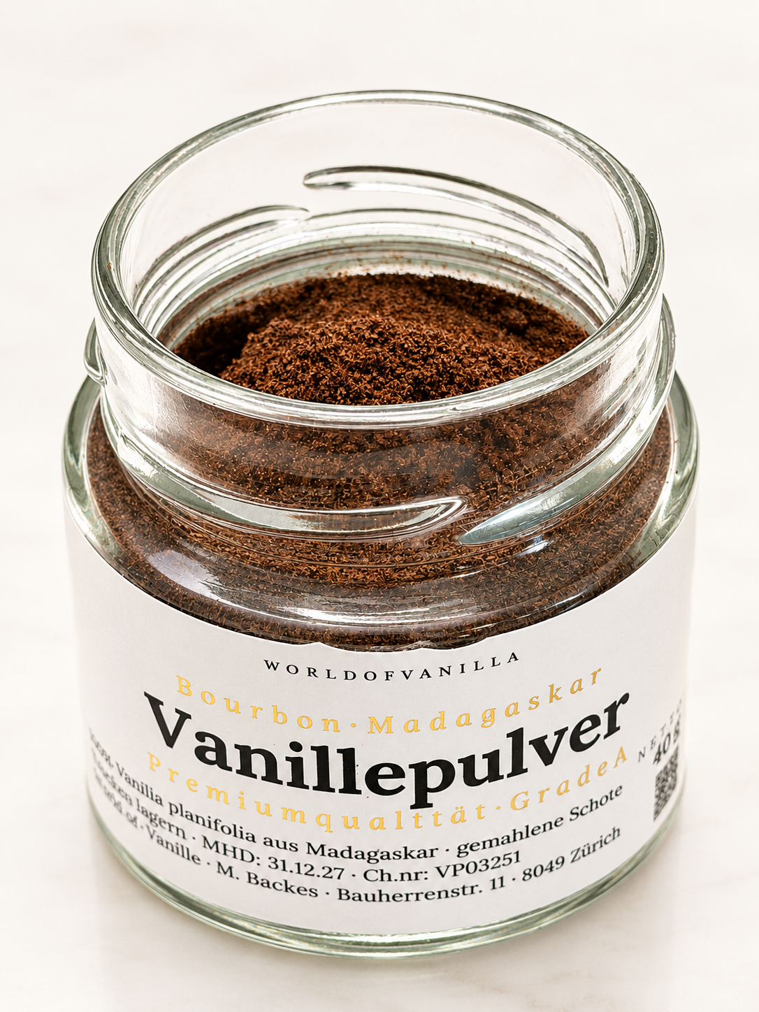 Vanillepulver