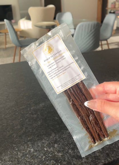 5 Bourbon Vanilleschoten aus Madagascar (20cm+)