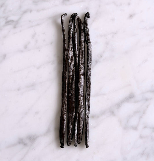 5 Bourbon Vanilleschoten aus Madagascar (18 - 19 cm)