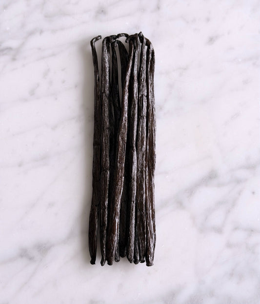 10 Bourbon Vanilleschoten aus Madagascar (18 - 19 cm)