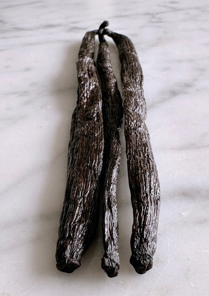 3 Bourbon Vanilleschoten aus Madagascar (18 - 19 cm)